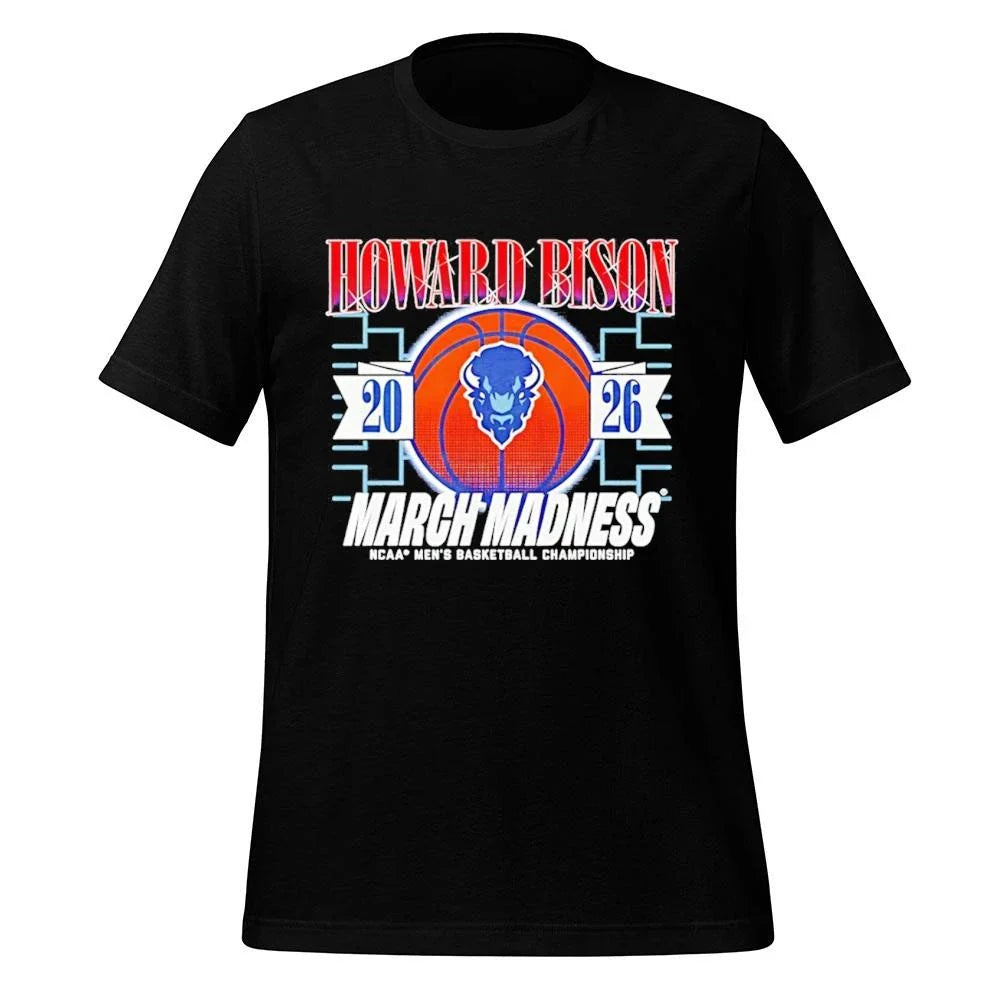 Howard Bison Ncaa Men’s Basketball Champions 2026 March Madness Shirt