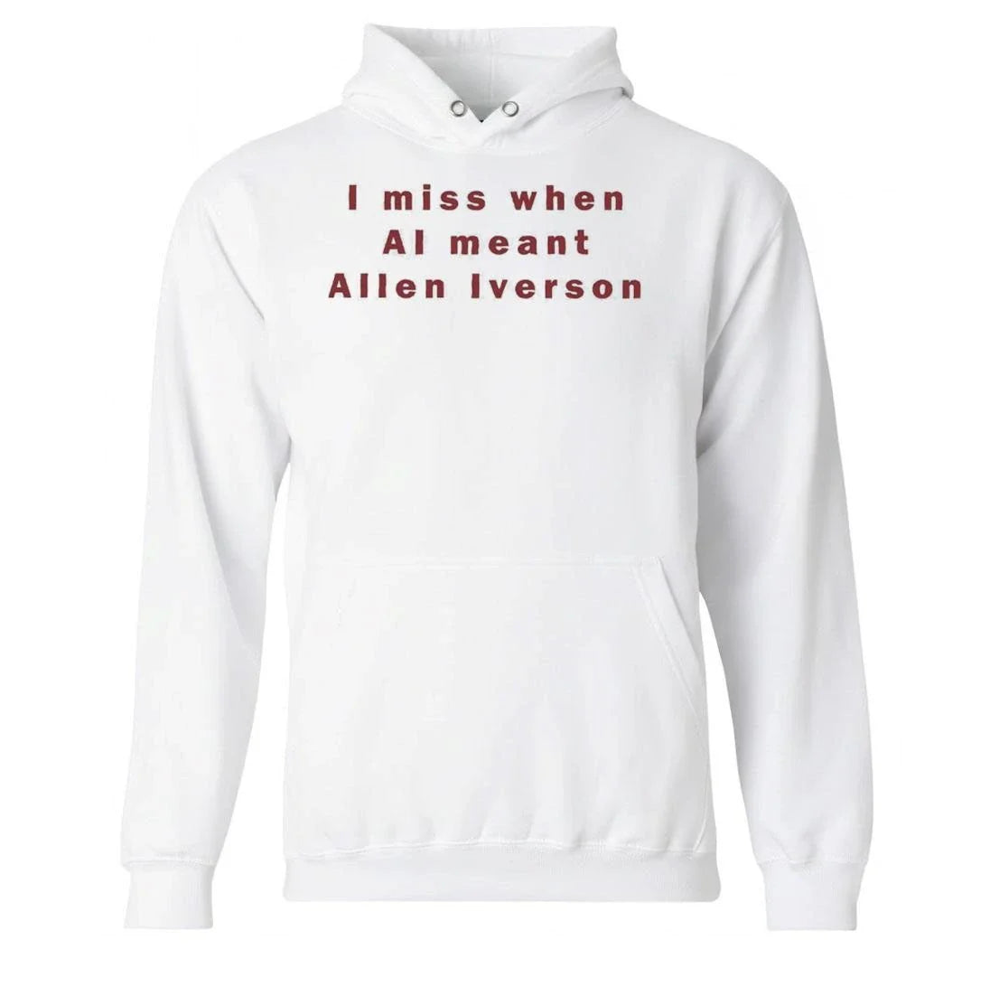 I Miss When AI Meant Allen Iverson Shirt