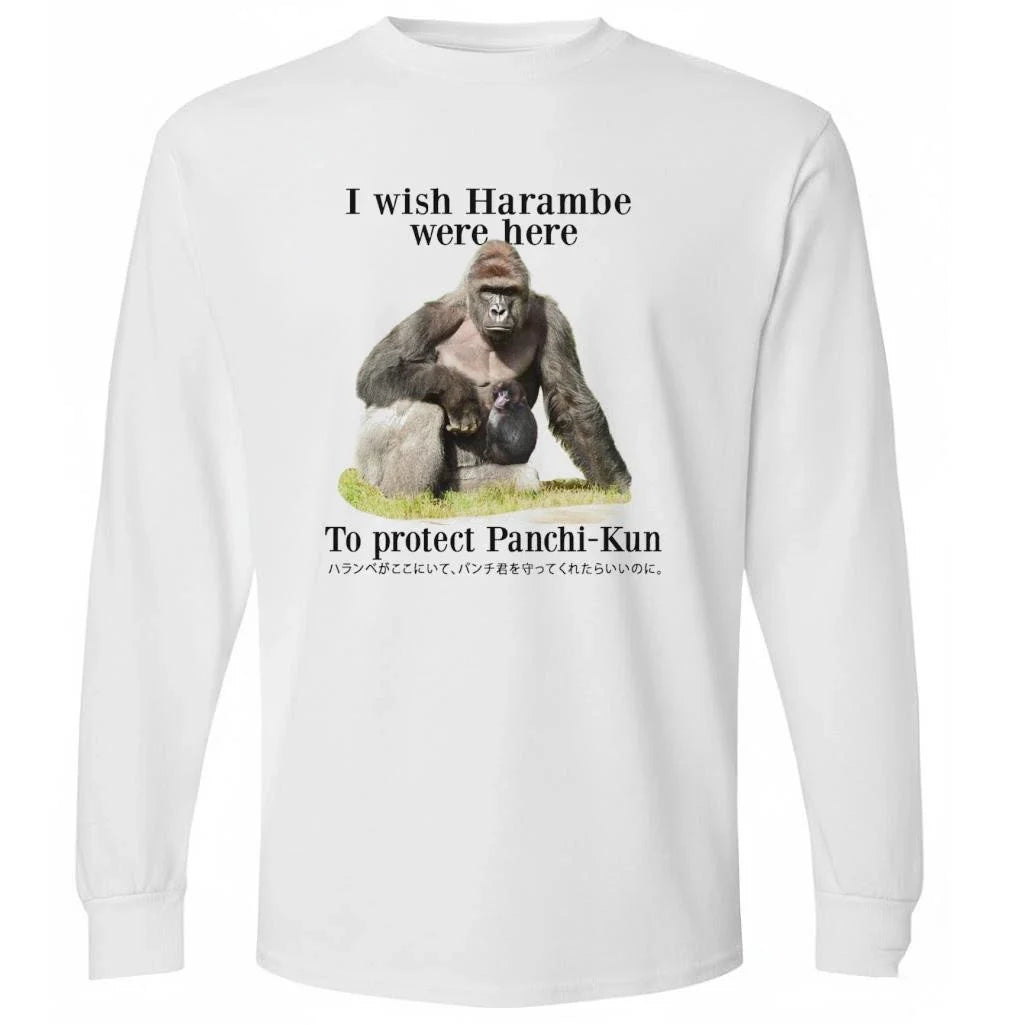 I Wish Harambe Were Here To Protect Panchi Kun Shirt