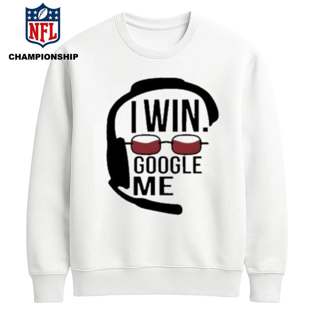 Indiana Cardinal I Win Google Me Coach Shirt