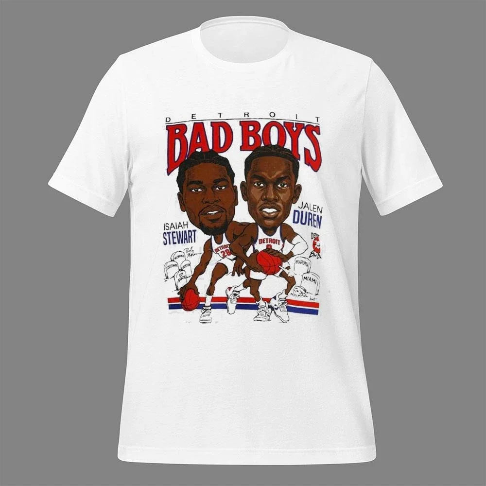 Isaiah Stewart Jalen Duren Detroit Bad Boys Detroit Pistons Shirt