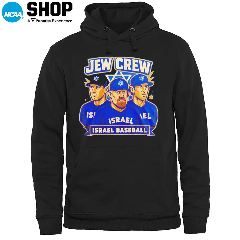 Israel Baseball Jew Crew T-Shirt
