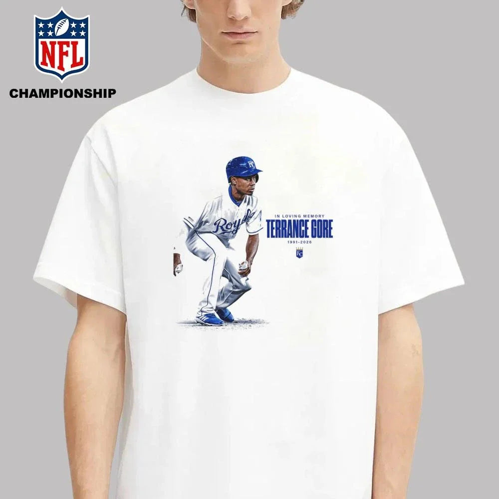 Kansas City Royals Rest In Peace Terrance Gore RIP In Loving Memory 1991 2026 Shirt