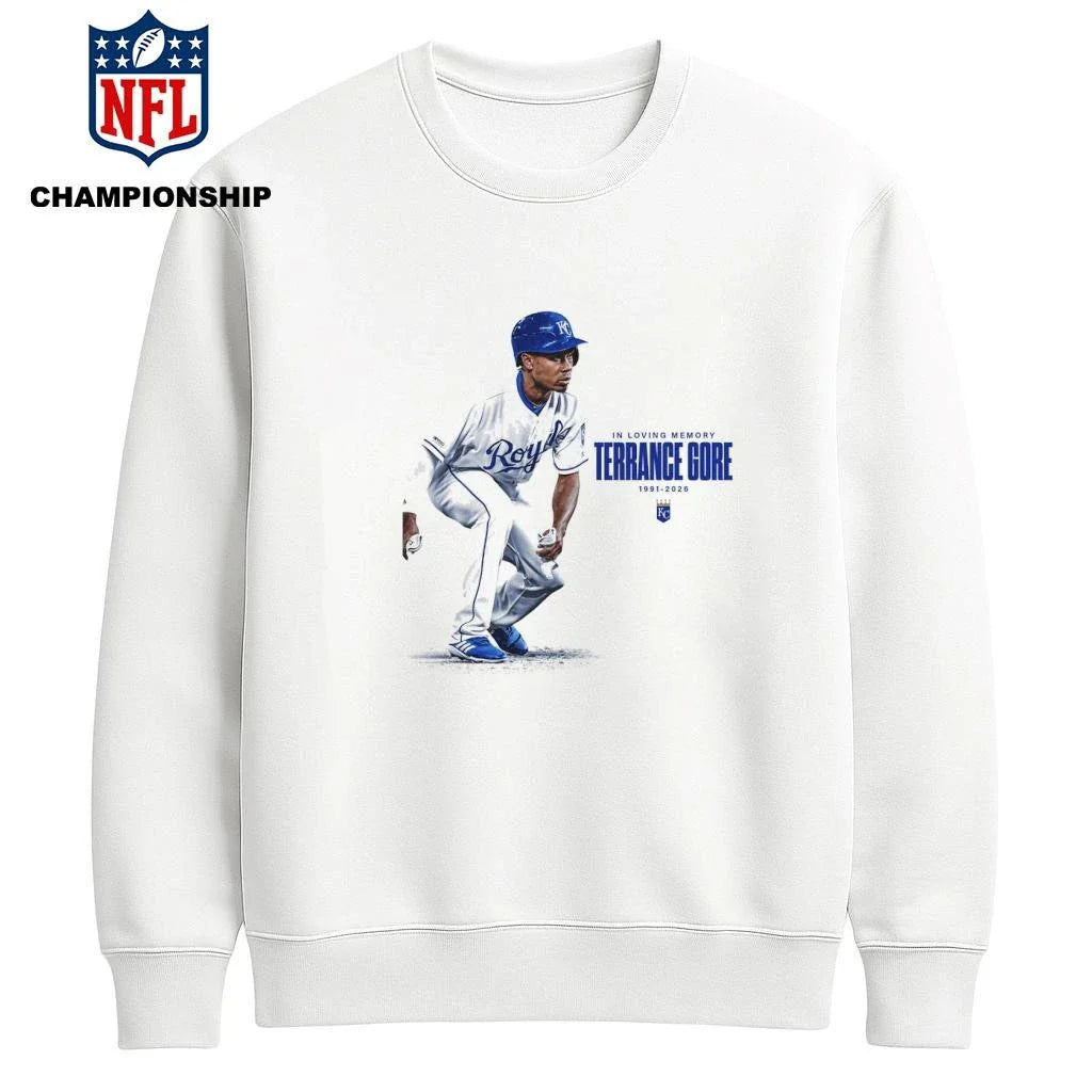 Kansas City Royals Rest In Peace Terrance Gore RIP In Loving Memory 1991 2026 Shirt