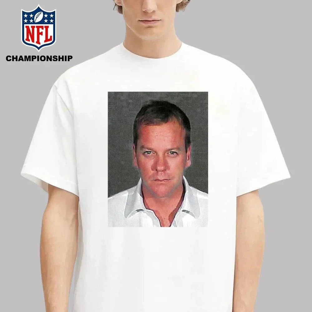 Kiefer Sutherland Mugshot Shirt