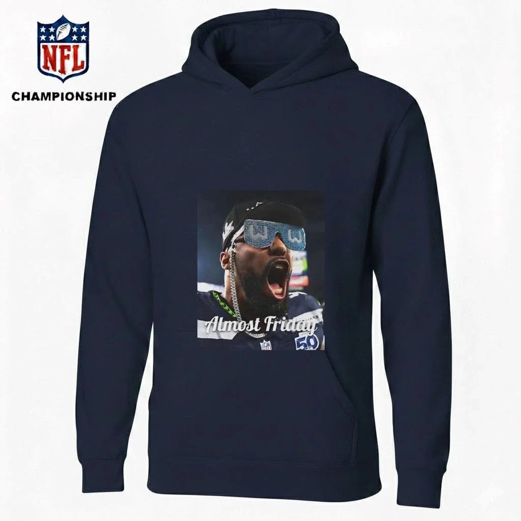 Leonard Williams Glasses Seahawks Almost Friday Shirt