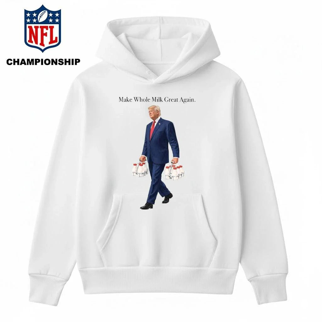 Make Whole Milk Great Again Donald Trump Shirt