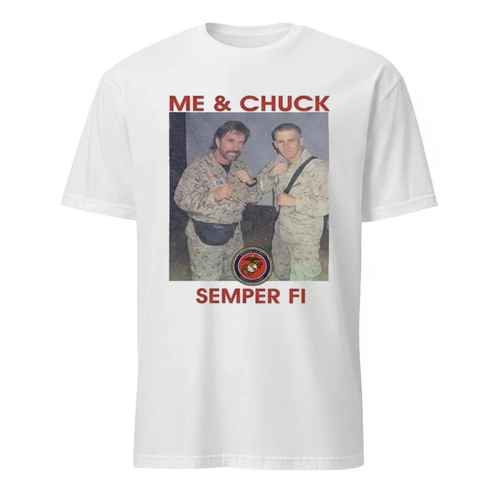 Me And Chuck Semper Fi Shirt