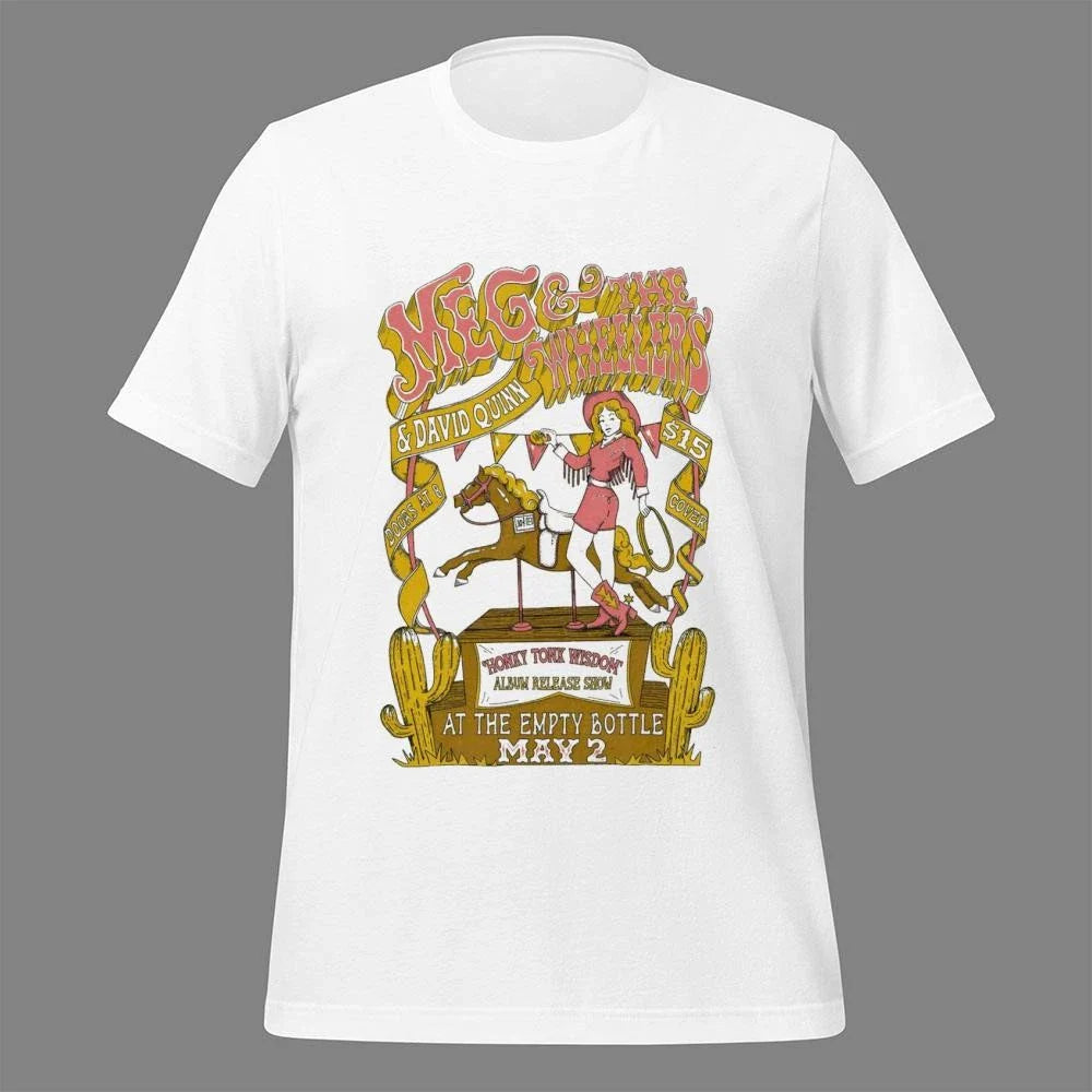 Meg And The Wheelers In Chicago IL On May 2 2026 Poster Shirt