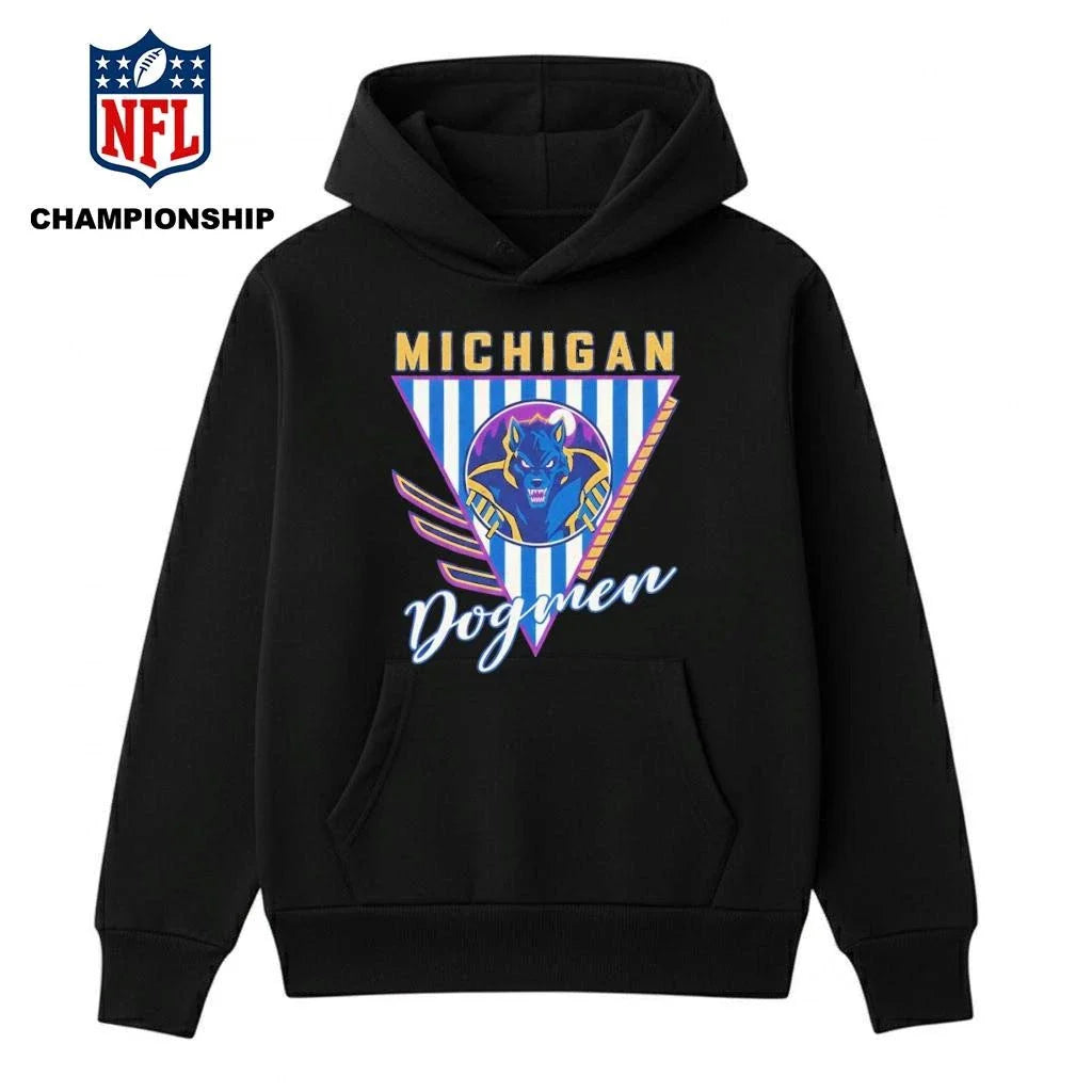 Michigan Dogmen Bimm Ridder Navy Retro Shirt