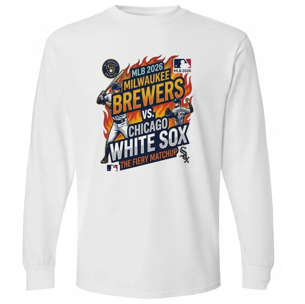 Milwaukee Brewers vs. Chicago White Sox MLB Schedule 2026 Shirt