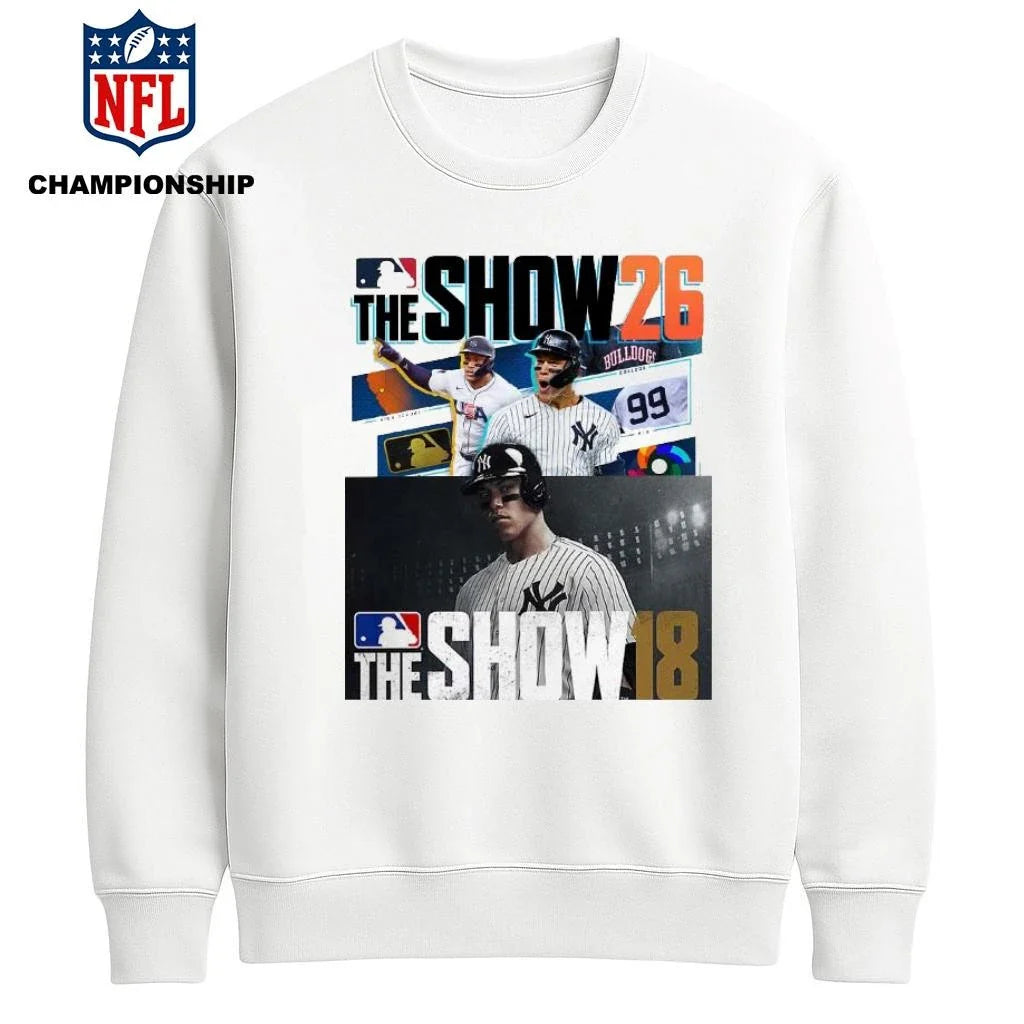 MLB The Show 26 Aaron Judge New York Yankees Cover Athlete Baseball Game Artwork Shirt