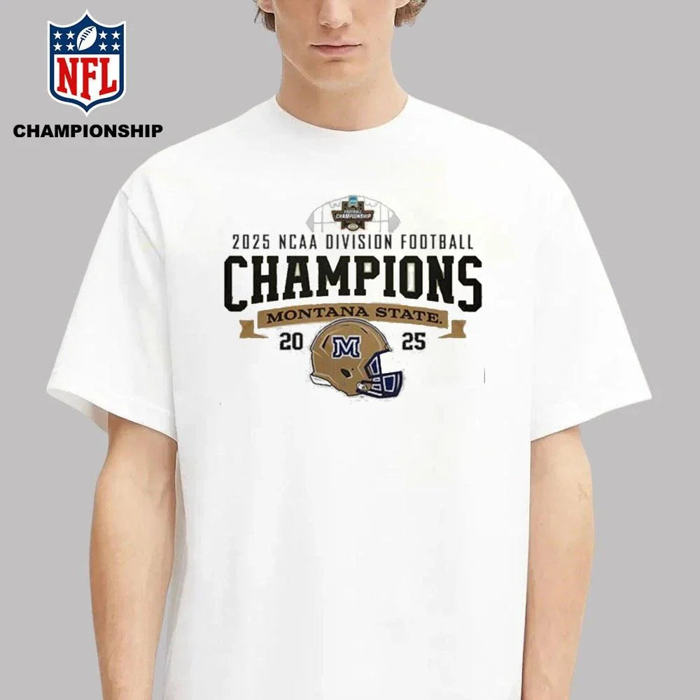 Montana State 2025 NCAA Division Football Champions Shirt