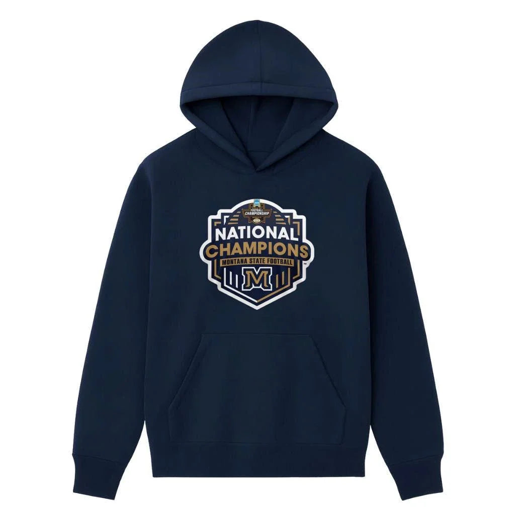 MSU Bobcats 2025 NCAA FCS Football National Champions Logo Shirt