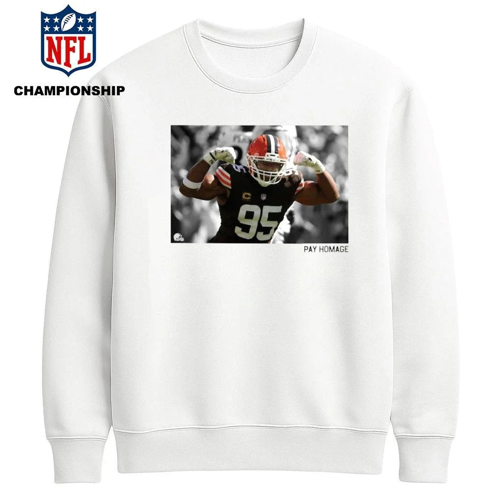 Myles Garrett Cleveland Browns Player Graphic Shirt