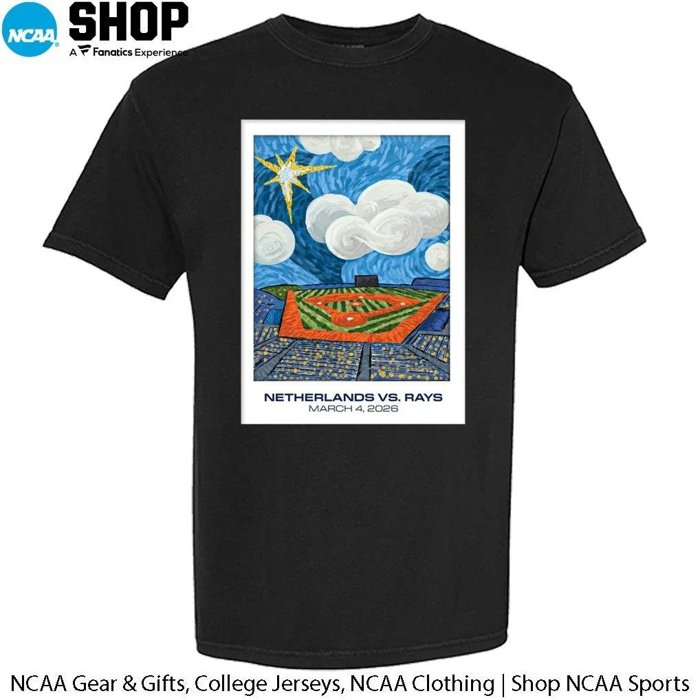 Netherlands vs Tampa Bay Rays March 4 2026 International Exhibit T-Shirt