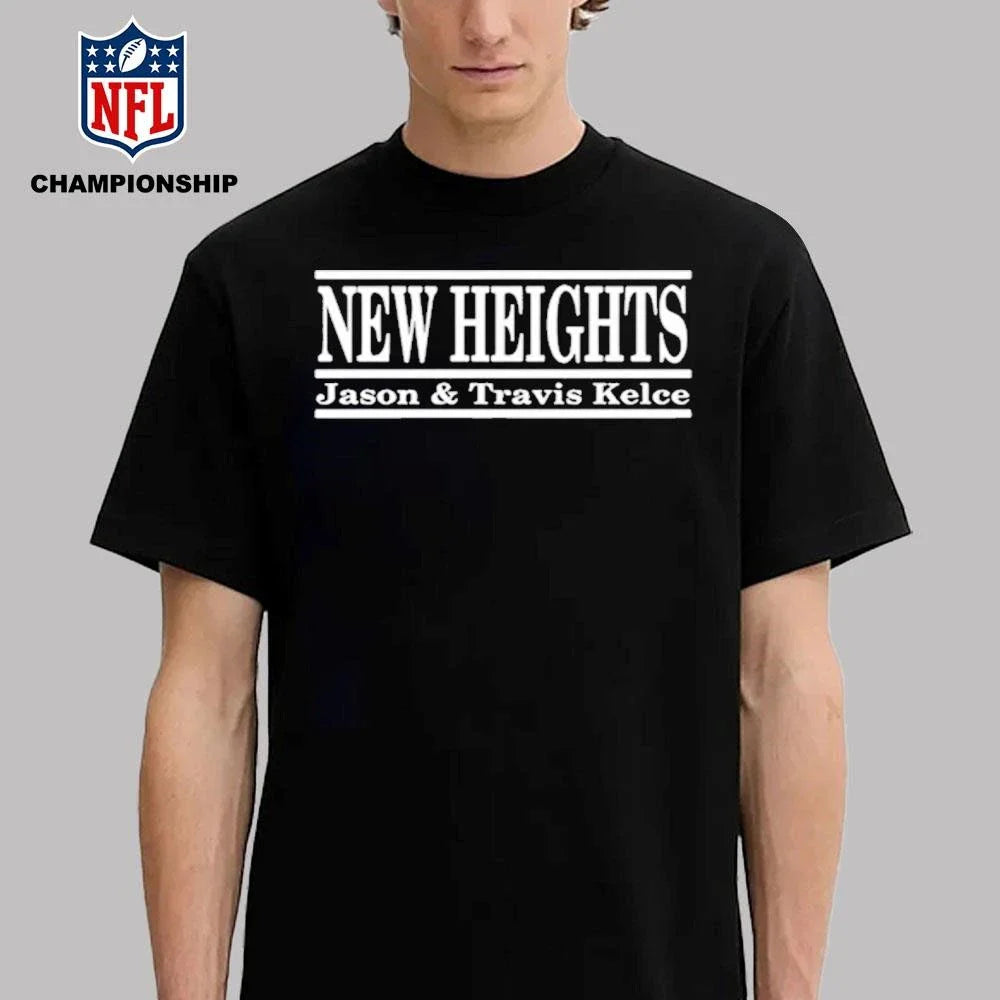 New Heights x The Game Men’s Jason &amp; Travis Kelce  Shirt