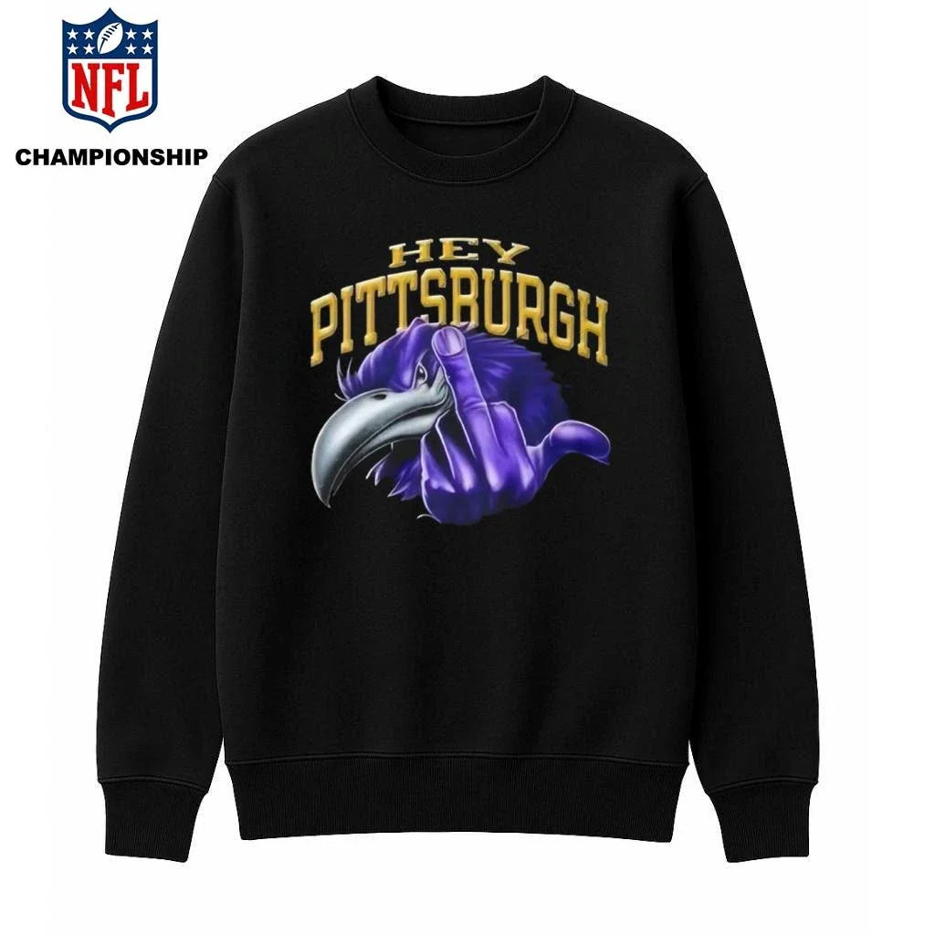 Official Baltimore Ravens Hey Pittsburgh Fuck You Shirt