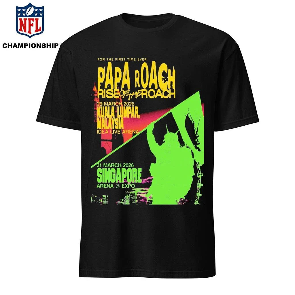 Papa Roach Singapore EXPO Mar 31 2026 Poster Shirt