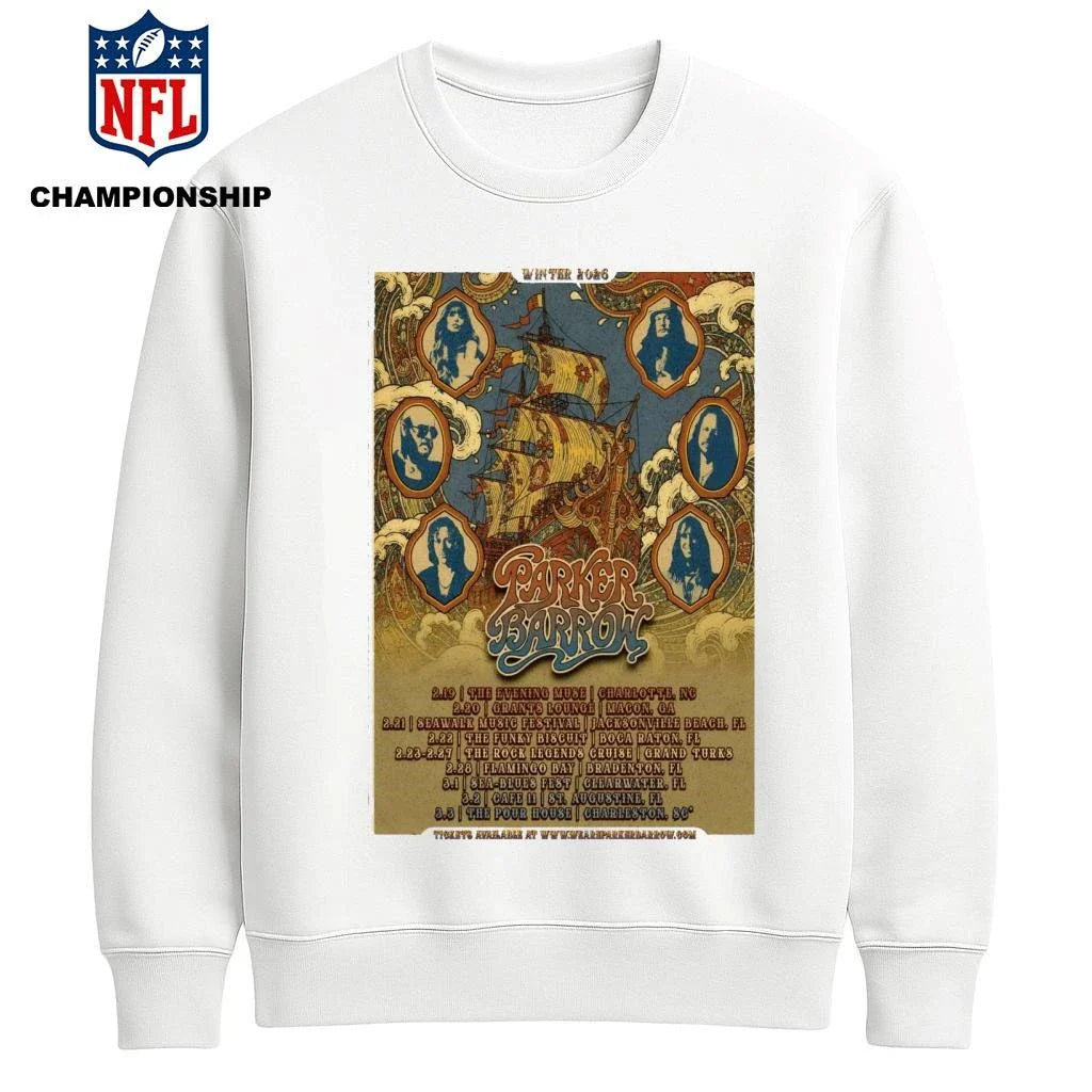 Parker &amp; Barrow Winter Tour 26 Legacy Poster Shirt