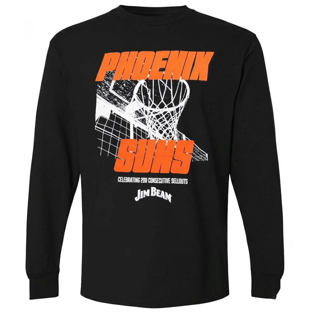 Phoenix Suns Celebrating 200 Consecutive Sellouts Jim Beam Shirt