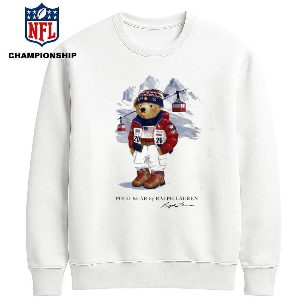 Polo Bear Ralph Lauren 2026 Winter Olympics Shirt