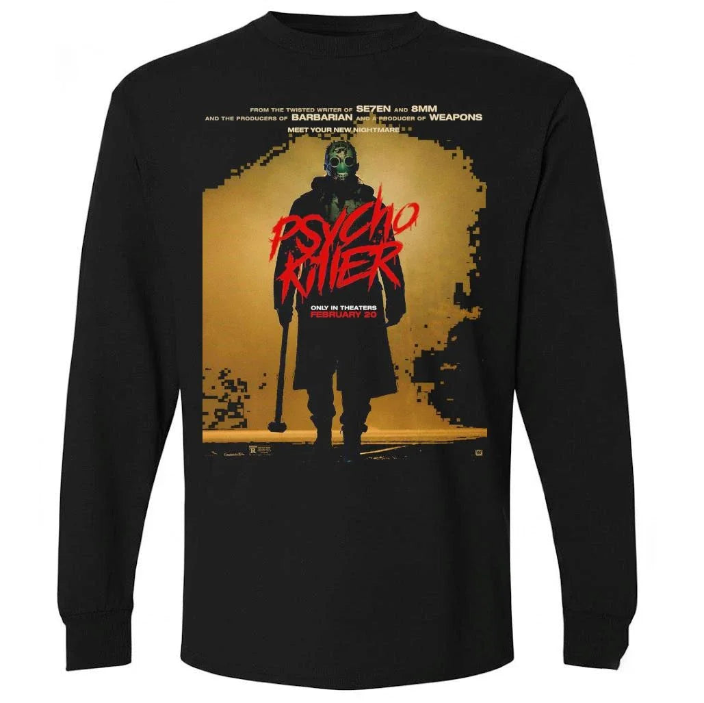 Psycho Killer New Poster Serial Killer Horror Film Only In Theaters February 20 2026 Shirt