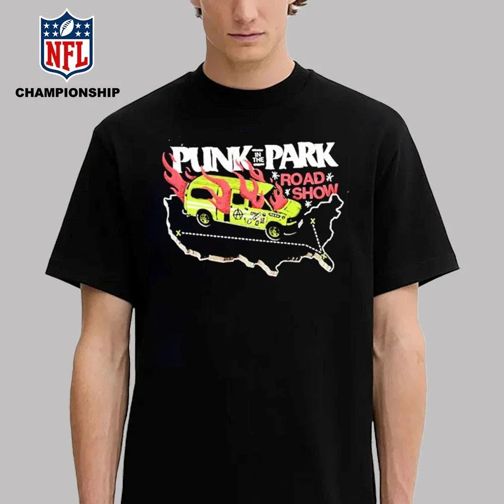 Punk In The Park Road Show 2026 Venue Dates Shirt