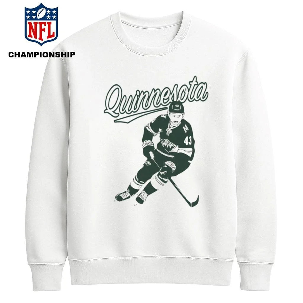 Quinn Hughes Quinnesota Minnesota Hockey Nhl State Of Hockey Shirt