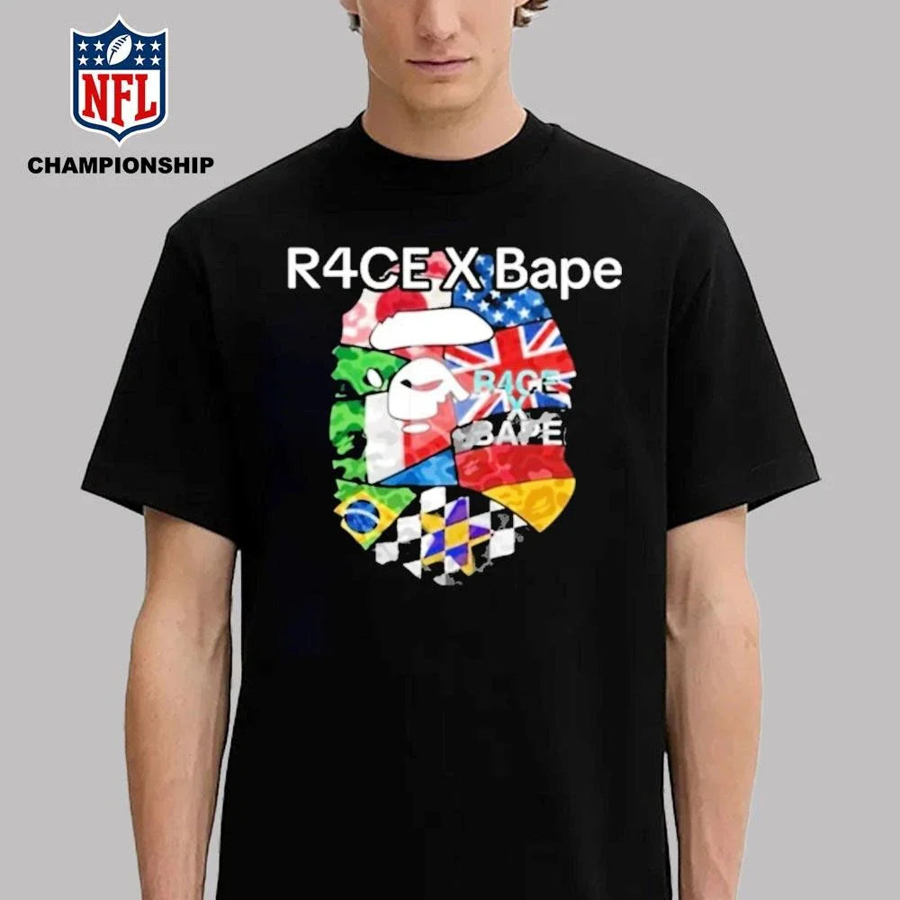 R4ce X Bape Racing Graphic 2026 Shirt