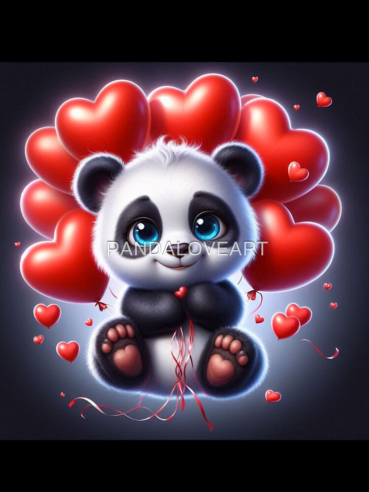 Valetine Panda 27 by PANDALOVEART