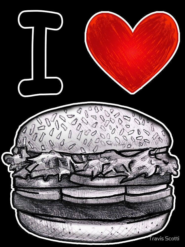 I LOVE BIG BURGERS by Travis Scotti