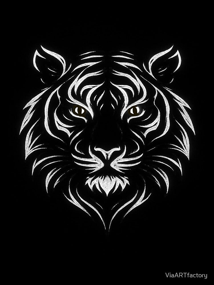 Lion on Black by ViaARTfactory