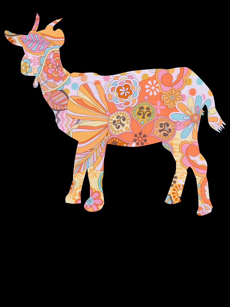 Goat Floral by 37jlee