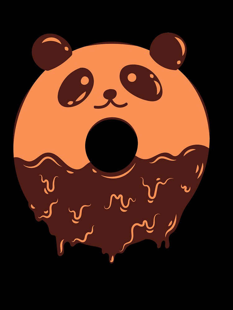 Chocolate donut panda by darshants