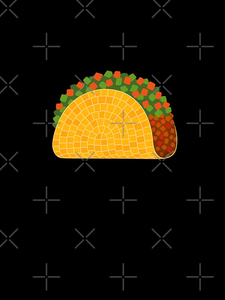 Funny Taco With Text LET’S TACO  ’BOUT IT by station-one