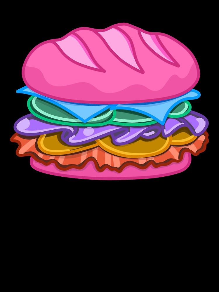 Pink Burger by Minaficent