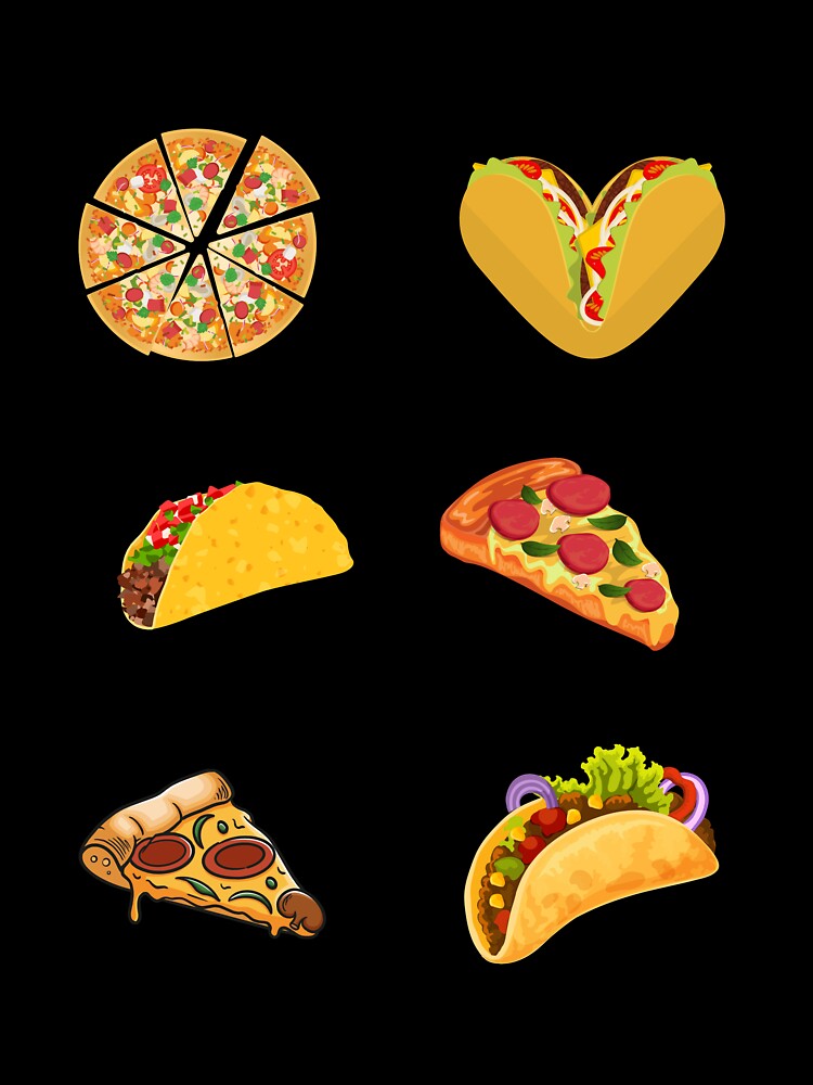 Taco and Pizza by kocakashop