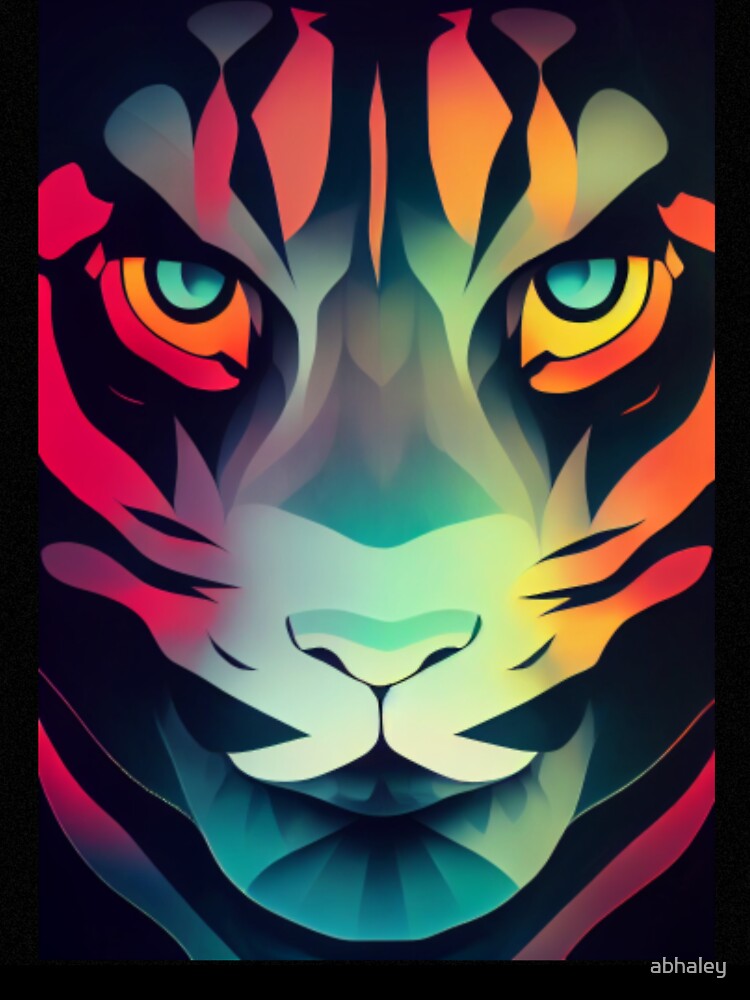 Glowing Tiger by abhaley
