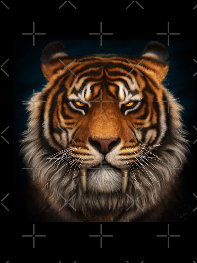 Tiger Face Art by svetlana84