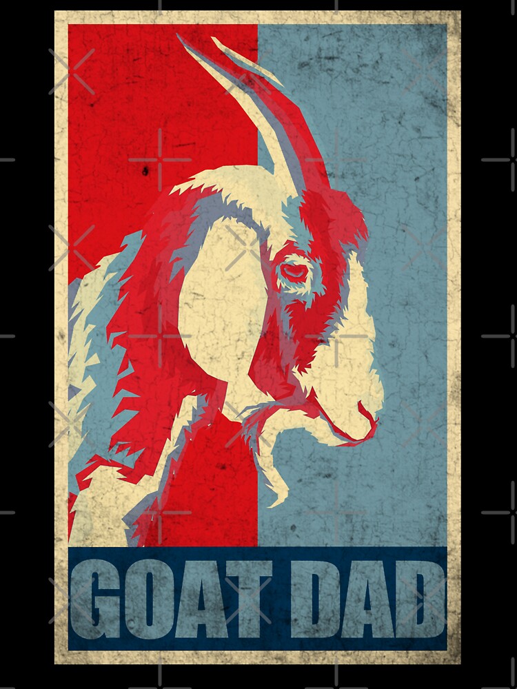 Vintage Goat Dad by Africanob