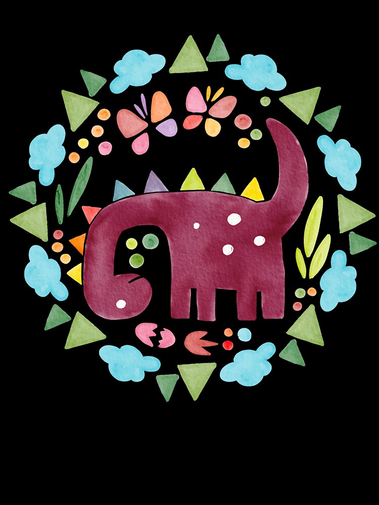 colorful dinosaur,funny gift by your-t-shirts55