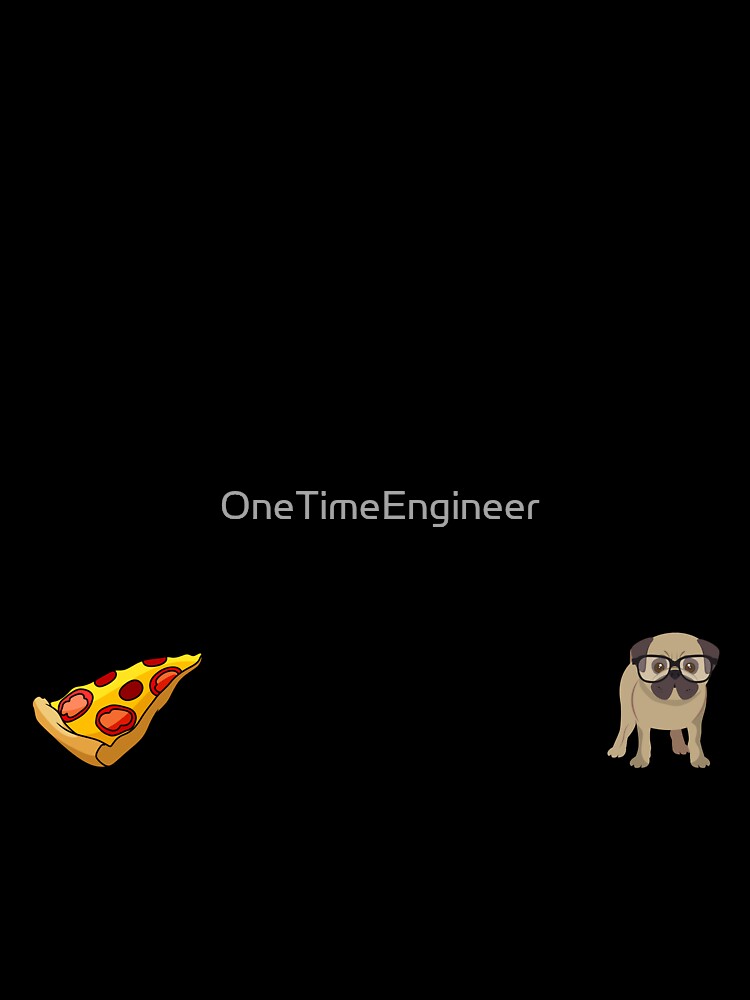 Pizza and dogs are my weaknesses funny pizza dog quote by OneTimeEngineer