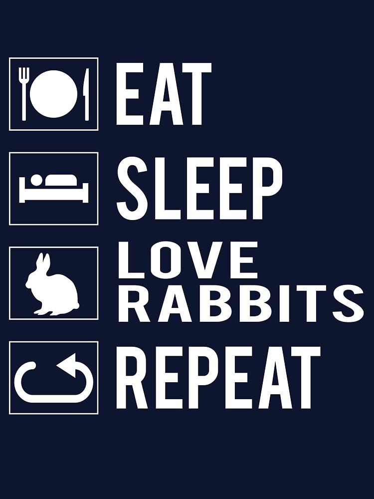 Cute Rabbit Lover Gift Shirt For Men Women Kids by jcorres