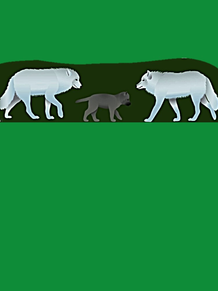 Illustration of the Wolf Family by NoxLand