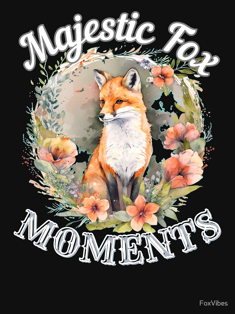 Majestic Fox Moments. fox watercolor by FoxVibes