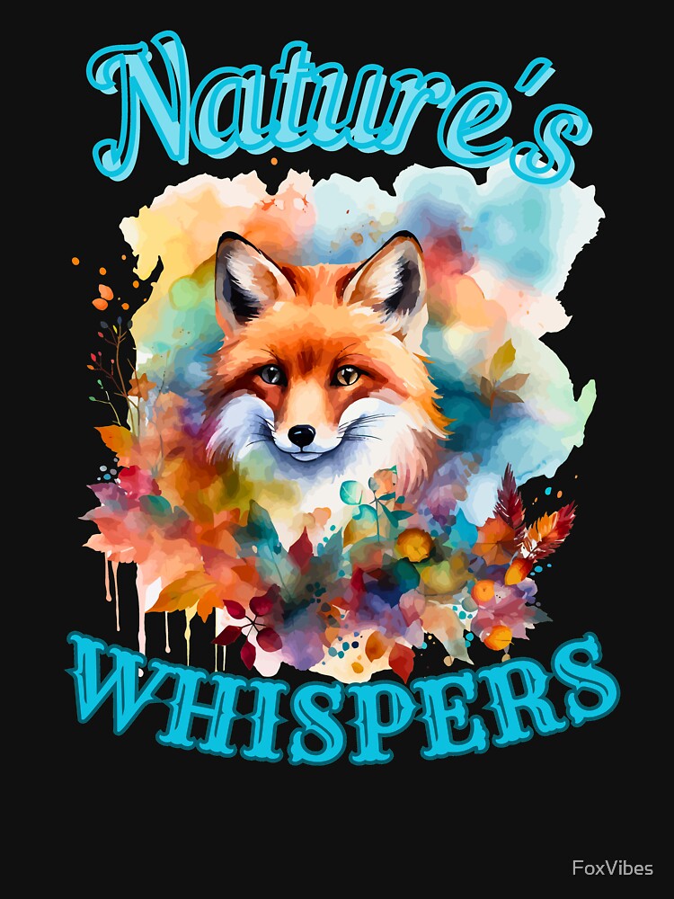 Nature's Whispers. fox face by FoxVibes