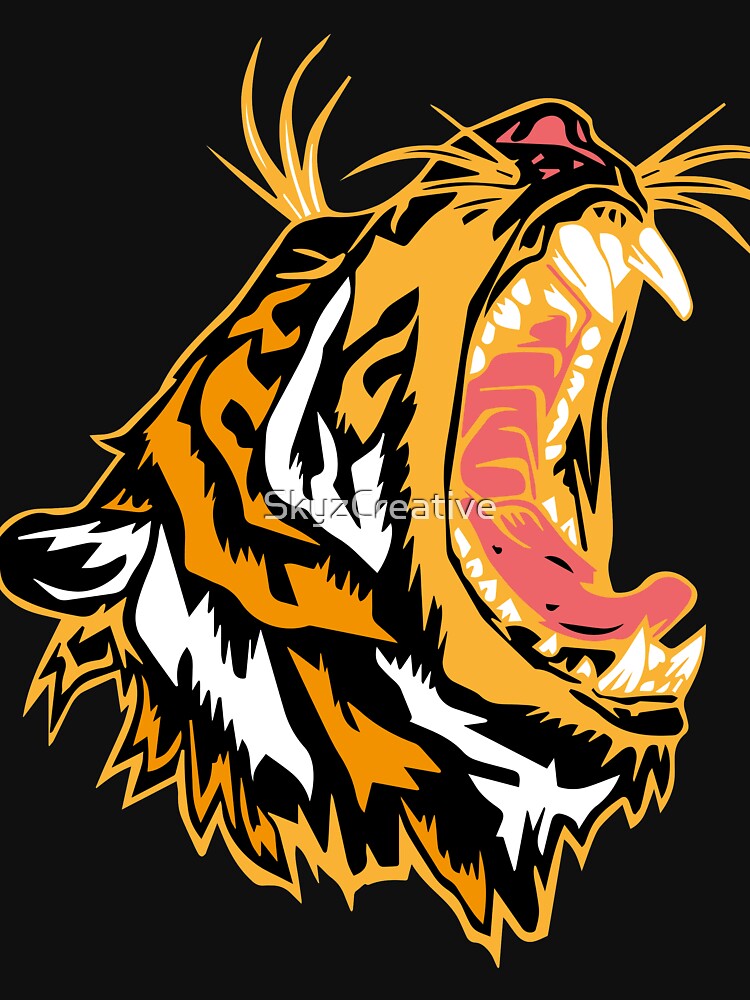Bengal Tiger Illustration, Sumatra by SkyzCreative