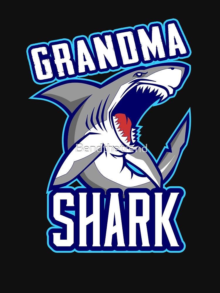 Grandma Shark by Bendthetrend