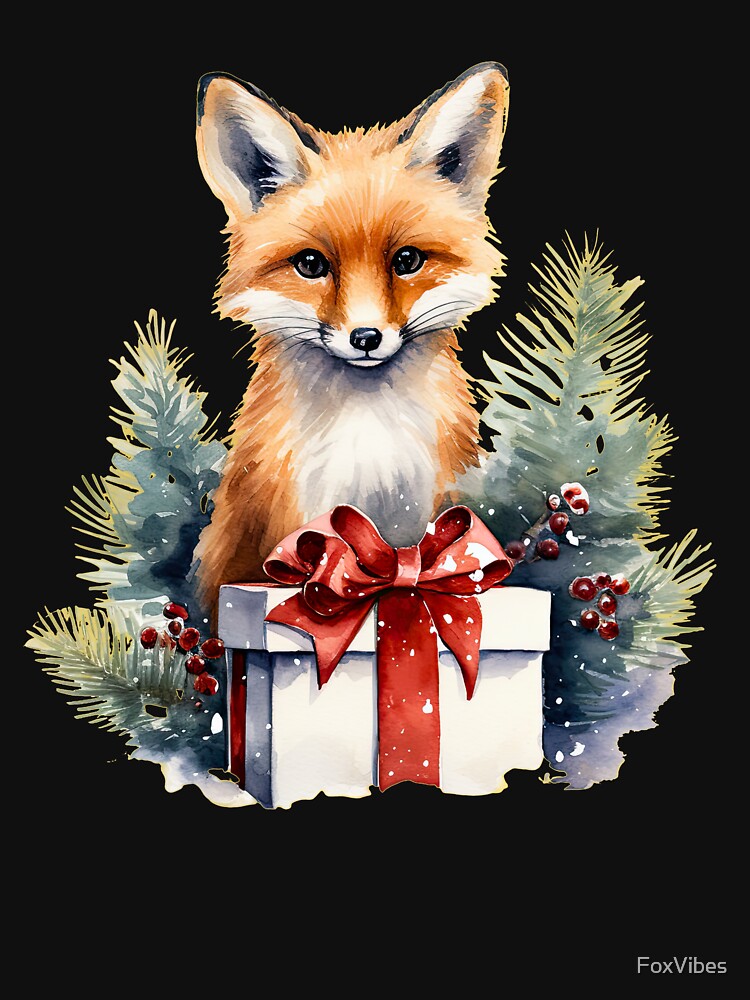 Xmas Fox by FoxVibes